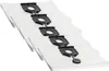A stack of five white vacuum cleaner bags with black plastic connectors, presented on a white background. Produktbild-Vorschau