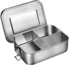 Edelstahl Bento Lunch Box, 1200ml Bento Brotdose für Kinder Produktbild-Vorschau 1