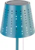 Outdoor Tischleuchte Blau inkl  LED 3 Stufig dimmbar Produktbild-Vorschau 2
