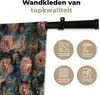 MuchoWow® Wandteppich Wandbehang Rosen - Aquarell - Rosa Produktbild-Vorschau 3