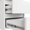 Elegantní bílá komoda 40 cm s 5 zásuvkami pro praktické Náhled obrázku produktu 3