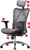 A studio shot of an ergonomic office chair. Náhled obrázku produktu
