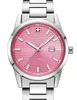 Swiss Alpine Military Damenuhr Argos Silber Rosa 34mm 10ATM Produktbild-Vorschau 6