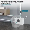 Wiltec Pompe de relevage 3/1 – 600 W – avec 3 entrées – Voir les images du produit 2