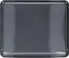 A top-down view of a dark gray baking tray with a slightly lighter gray rim. Náhľad obrázku produktu