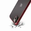 A smartphone case is shown from a low angle, impacting a cracked surface, suggesting durability. Produktbild-Vorschau