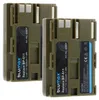 2x Akku + Lader für Canon EOS 300D 50D 40D 30D 2 BP-511 Produktbild-Vorschau 2