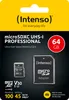 Intenso 3433490 memoria flash 64 GB MicroSDXC UHS-I Classe Anteprima dell’immagine prodotto 6