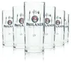 6x Paulaner Bierglas 0,5l Bierkrug Henkelgläser Humpen Produktbild-Vorschau 2