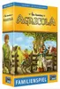 The image shows the front and side panel of the Agricola board game box, featuring an illustration of a family on a farm with farm animals. Náhľad obrázku produktu
