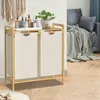 XMTECH wasmand, 2 compartimenten, 36 liter, wasmand met Productafbeelding-voorbeeld 11