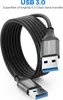 deleyCON 1m USB 3.0 Kabel - Super Speed 5Gbit/s (2x Produktbild-Vorschau 2