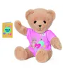 BABY born Teddy mit pinkem Strampler und beweglichen Armen Produktbild-Vorschau 1