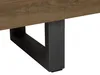 BELIANI Příborník z tmavého dřeva MDF deska kov 79 x 94 x Náhled obrázku produktu 10