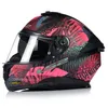 LS2 Integralhelm "FF808 Stream II Jungle schwarz / pink / Produktbild-Vorschau 3