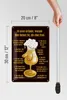 Blechschild  10 Gründe Bier besser als Frau, 30 x 20 cm, Produktbild-Vorschau 6
