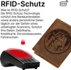 RFID Büffel Echt Leder Geldbörse Portemonnaie Herren mit Produktbild-Vorschau 7