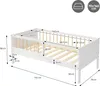 ML-Design Kinderbett mit Lattenrost und Rausfallschutz, Produktbild-Vorschau 7