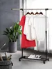 Eleganter Kleiderständer LUKI mit Rollen - Schwarz Produktbild-Vorschau 2