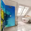 Wallario selbstklebende Duschrückwand 180 x 200 cm mit Produktbild-Vorschau 4