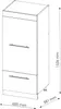 Mikrowellenschrank Vicco Fame-Line Anthrazit Landhaus 60 Produktbild-Vorschau 3