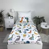 Jerry Fabrics Dino World Baby Bettwäsche-Set 100 x 135 cm Podgląd zdjęcia produktu 2