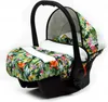BabyLux® Tropical | 3in1 Kinderwagen Set | Tropical Flowers Produktbild-Vorschau 4
