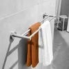 Doppelte Handtuchstangen, Wandhalterung, SUS 304, Produktbild-Vorschau 2