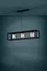 BRISLING Lampada a sospensione E27, design moderno, nero, Anteprima dell’immagine prodotto 2