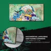 Leinwand Uhr Küche Wohnzimmer Bild Geräuschlos Kunstdruck Produktbild-Vorschau 5