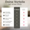 Glasböden 4-er Set - Erweiterungsset für Glasvitrine 1trg Produktbild-Vorschau 3