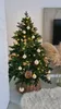 Albero di Natale NORDMANN 150 in polietilene verde 112x150 Anteprima dell’immagine prodotto 4