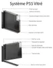 Stahl-Volltür und Edelstahl-Tür, Höhe 207 x Breite 100 cm – Produktbild-Vorschau 3