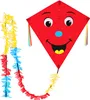 Wolkenstürmer Kinderdrachen Eddy Smile (rot), Produktbild-Vorschau 1