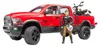 bruder RAM 2500 Power Wagon mit Ducati Desert Sled und Produktbild-Vorschau 20