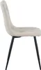 A side view of a single chair. Produktbild-Vorschau