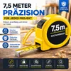 Meetlint van 7,5 meter met houder en vergrendeling – Productafbeelding-voorbeeld 3