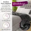 wometo Plüsch Steppbett Ganzjahresdecke Wende-Design ca. Produktbild-Vorschau 2