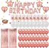 Décoration de fête d'anniversaire, set de fête Voir les images du produit 3