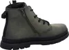 A side view of a single green boot against a white background. Produktbild-Vorschau