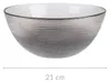 LAKRIS Glas Schale, 21 cm Durchmesser, 9 cm hoch, mit Produktbild-Vorschau 2