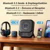 Draagbare Bluetooth 5.3 CD-speler met wandhouder/oordopjes Productafbeelding-voorbeeld 7