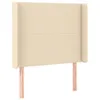 vidaXL Boxspringbett mit Matratze & LED Creme 100x200 cm Produktbild-Vorschau 8