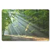 MuchoWow® Mauspad Mousepad Frühling - Wald - Baum 27x18 cm Produktbild-Vorschau 1