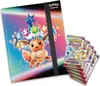 A Pokémon binder and several booster packs are displayed on a white background. Produktbild-Vorschau