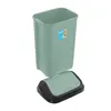 A green trash can and its lid are shown separately against a white background. Náhľad obrázku produktu