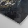 Bilder auf glas - Einteilig - Wolf Dunkel Grafik - 50x70cm Produktbild-Vorschau 5
