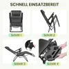 Yaheetech Klappbarer Liegestuhl mit Nackenkissen & Produktbild-Vorschau 7