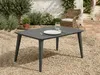 Allibert Lima 160 eettafel, houtlook, grafietkleur; Productafbeelding-voorbeeld 5