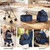 COSTWAY 3 w 1 składany wózek dla psów, buggy dla psów 2 Podgląd zdjęcia produktu 4